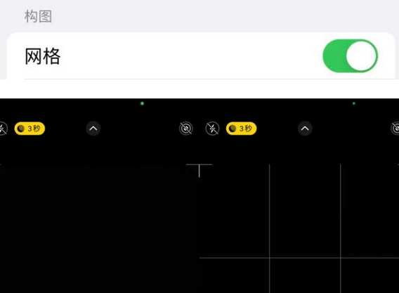 干驿镇苹果手机维修网点分享iPhone如何开启九宫格构图功能